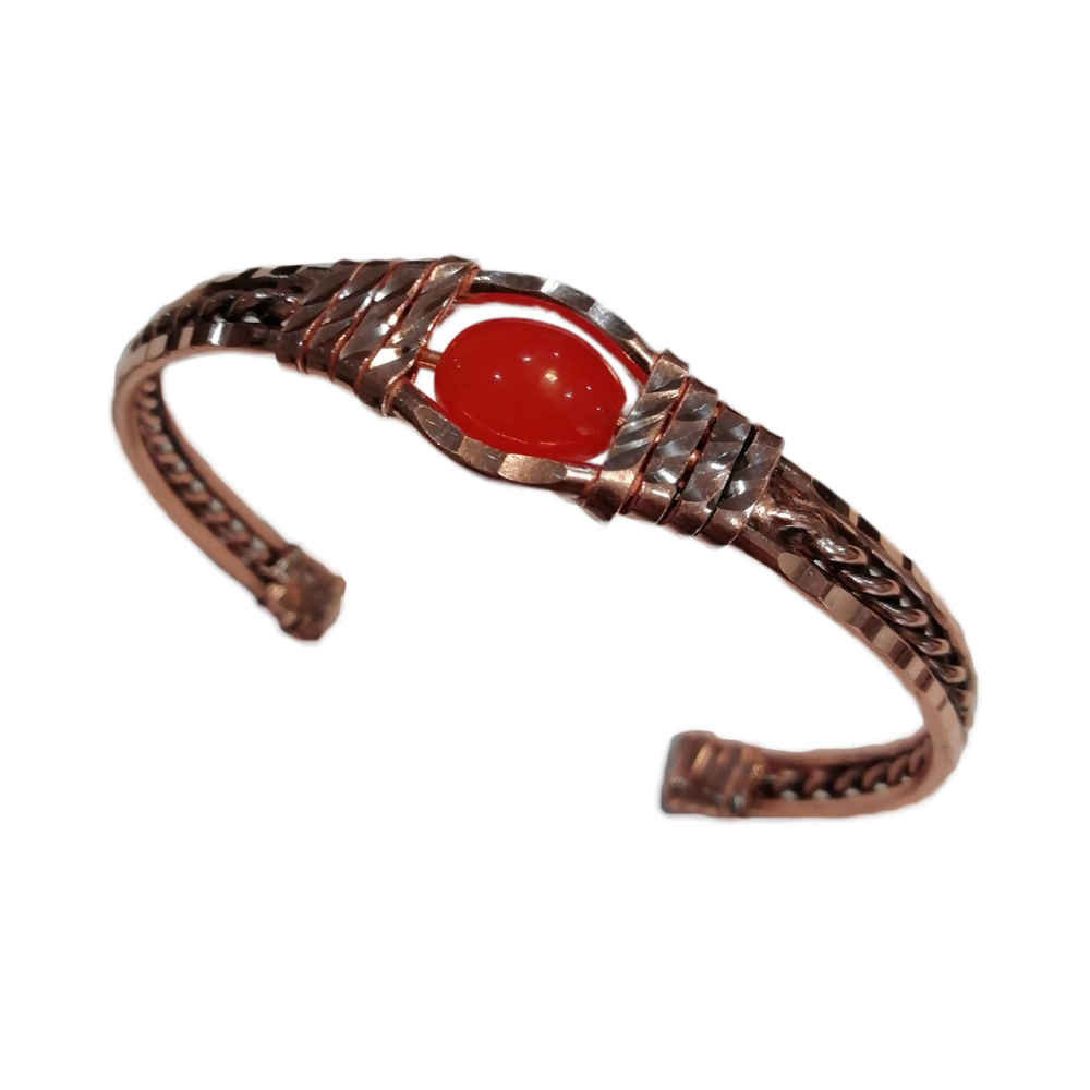 Copper Bracelet – Affirmation Zivar Design