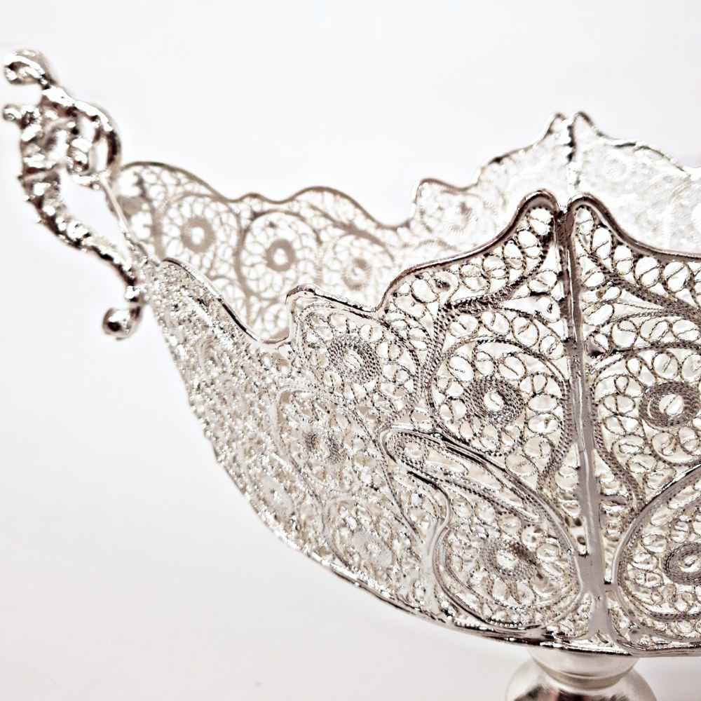 Persian Filigree Decorative Bowl – Authentic Tara Handcrafted Design
