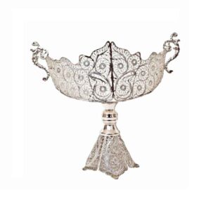 Persian Filigree Silver Bowl Model Tara