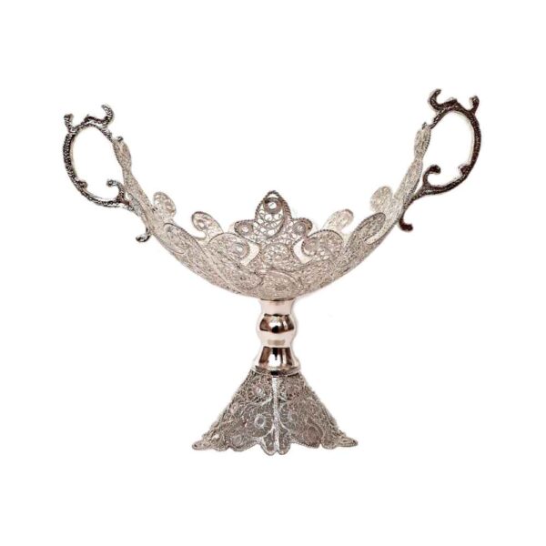 Persian Filigree Silver Bowl Model Tooran