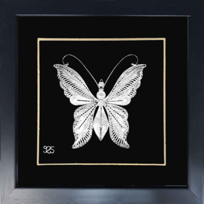 Framed Filigree Art – Artistic Butterfly
