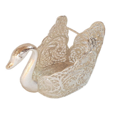 Persian Filigree Silver Spoon Holder Model Jeyran