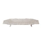 Persian Filigree Silver Tray Dish Model Tiam
