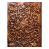 Handmade Framed Persian Engraved Copper Art Yazdan – Traditional Wall Decor