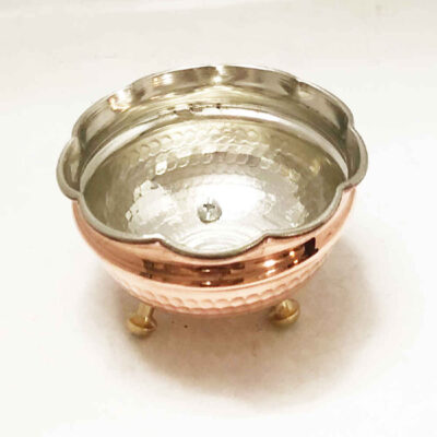 Traditionally Hammered Copper Dinnerware Bowl – Artin