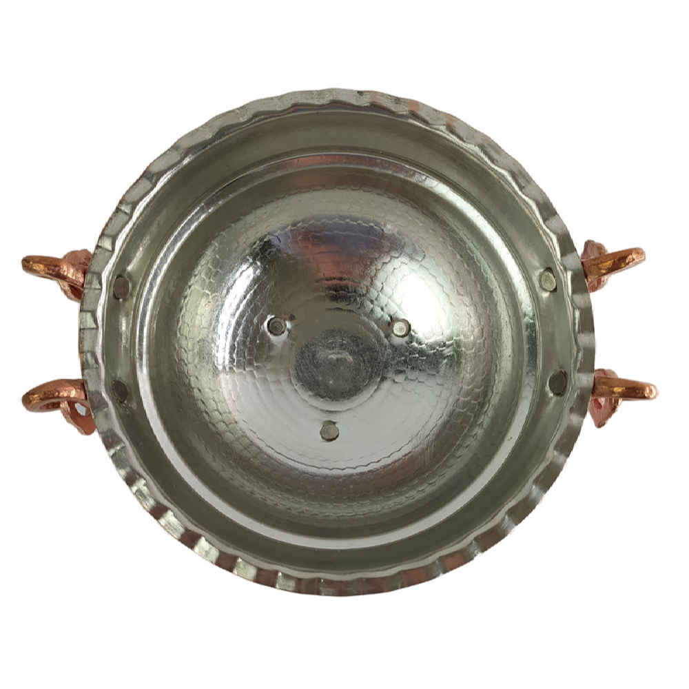 Copper Dessert Serving Bowl Traditionally Hammered Hooman