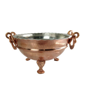 Persian Hammered Copper Bowl Model Hooman