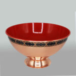 Traditionally Hammered Copper Dinnerware Bowl - Sogoli