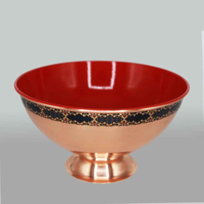 Traditionally Hammered Copper Dinnerware Bowl – Sogoli