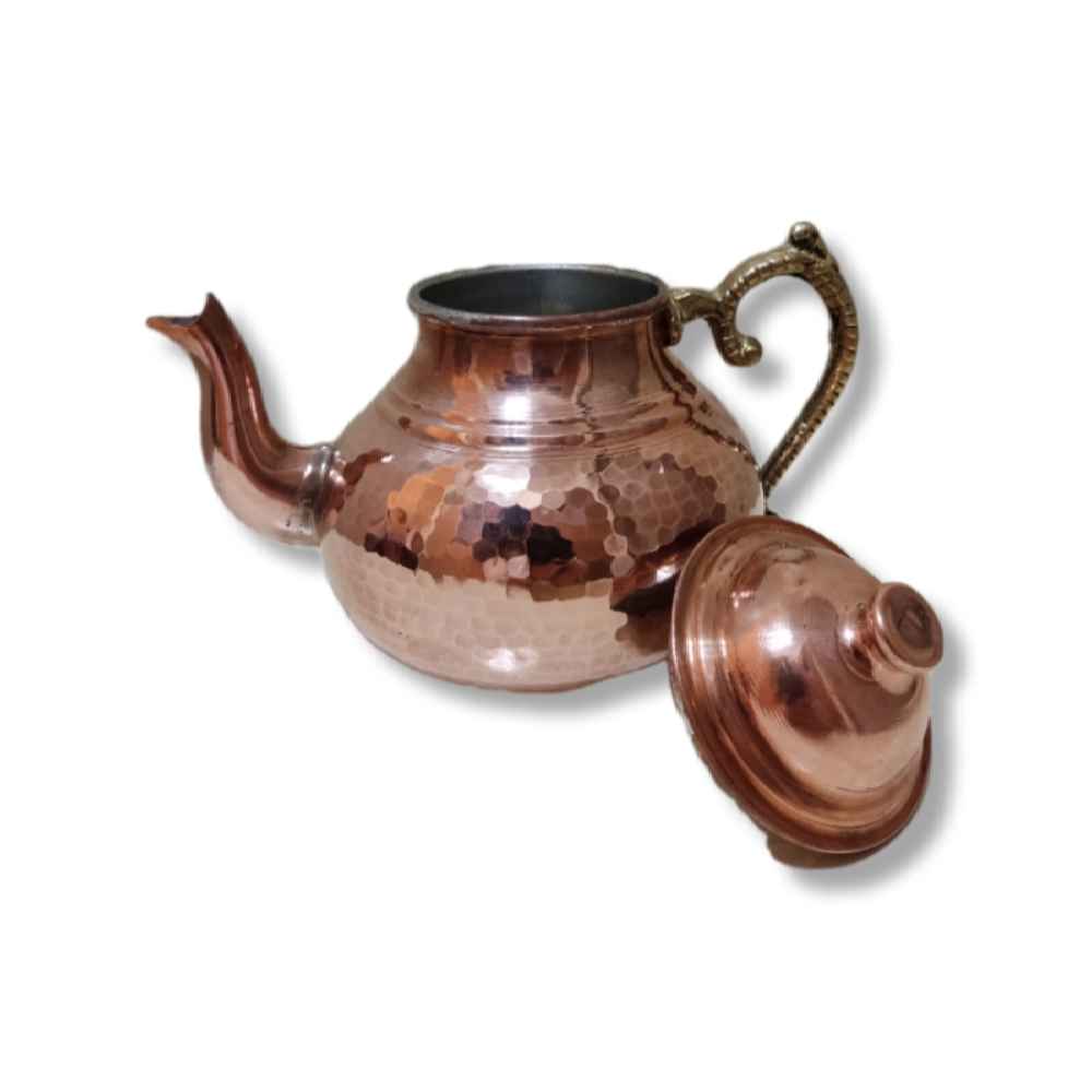 Persian Copper Teapot Handcrafted and Hammered Narin