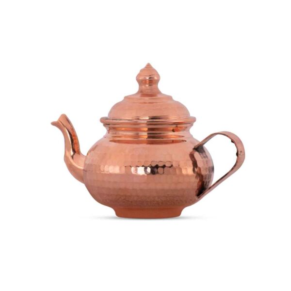 Persian Copper Teapot Handcrafted and Hammered Sarvin