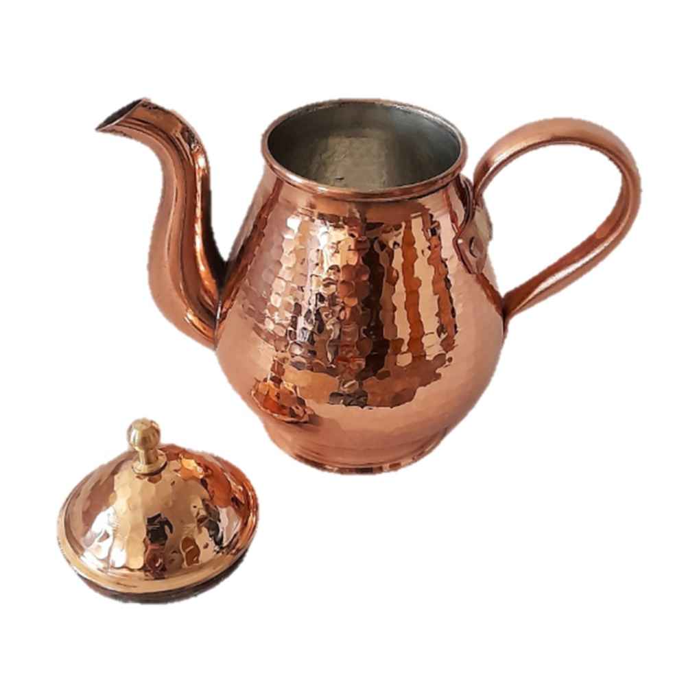 Persian Copper Teapot Handcrafted and Hammered Shaghayegh