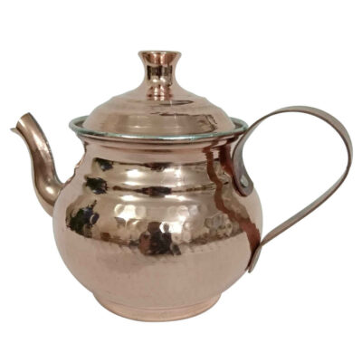 Persian Copper Teapot Handcrafted and Hammered Tanin