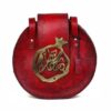 Luxurious Handcrafted Leather Crossbody Shoulder Bag - Persian Anar Design