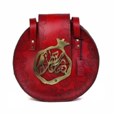Luxurious Handcrafted Leather Crossbody Shoulder Bag – Persian Anar Design
