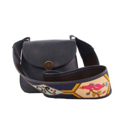 Handcrafted Persian Leather Crossbody Shoulder Bag – Aseman
