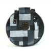 Luxurious Handcrafted Leather Crossbody Shoulder Bag - Round Edition