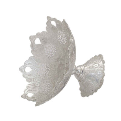 Persian Filigree Decorative Bowl – Paria Malileh-Kari Silver Fruit Bowl
