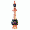 Decorative Copper Bottle Persian Minakari Enamel Paradise