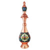 Decorative Copper Bottle Persian Minakari Enamel Parvaz