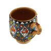 Artistic Pottery Cup - Handcrafted Minakari Enameled, Atlas Model
