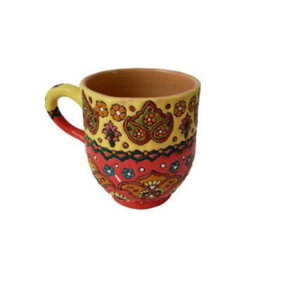 Artistic Pottery Cup – Handcrafted, Hana Model