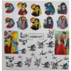 Persian Nail Stickers - Baharan Theme