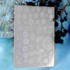 Paisley Nail Stickers - White with Nowruz Theme