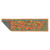 Persian Elegance Orange Velvet Table Runner Atoosa