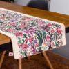 Persian Elegance Pink Velvet Table Runner Sama