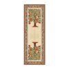 Persian Elegance Cream Velvet Table Runner Khooshe