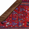 Persian Elegance Red Velvet Runner Bazm Bahram
