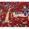 Persian Elegance Red Velvet Table Runner Rakhsh