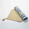 Persian Elegance White Velvet Table Runner Nahal