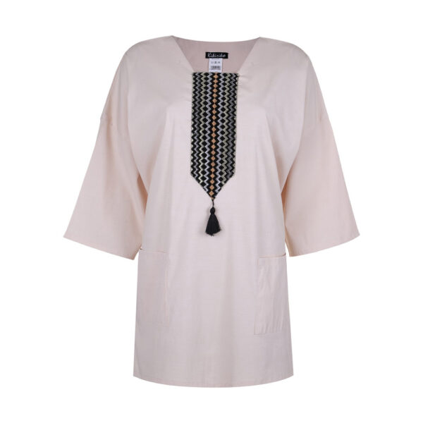 Persian Style Women's Pink Tunic Top Model Riky