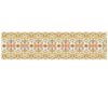 Persian Elegance Yellow Velvet Table Runner Zarin