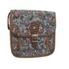 Bohemian Termeh Crossbody Shoulder Bag with Persian-Inspired Pattern – Aseman