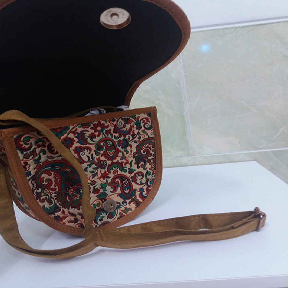 Bohemian Termeh Crossbody Shoulder Bag with Persian Design – Dara