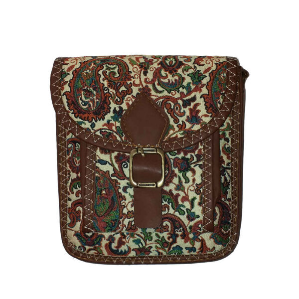 Persian Termeh Crossbody Shoulder Bag with Bohemian Design – Donya