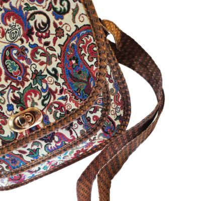 Termeh Crossbody Shoulder Bag with Bohemian Persian Pattern – Tanaz
