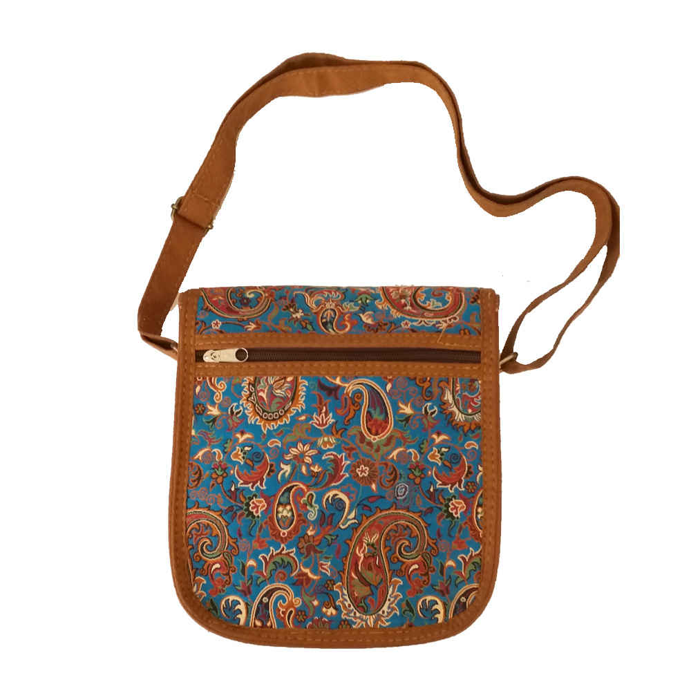 Termeh Crossbody Shoulder Bag with Bohemian Persian-Inspired Design – Taranom