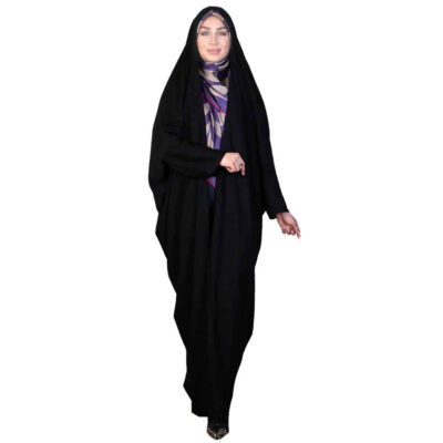 Islamic Arabic Black Chador Abaya Hejab with Sleeves for Women and Praying – Janan