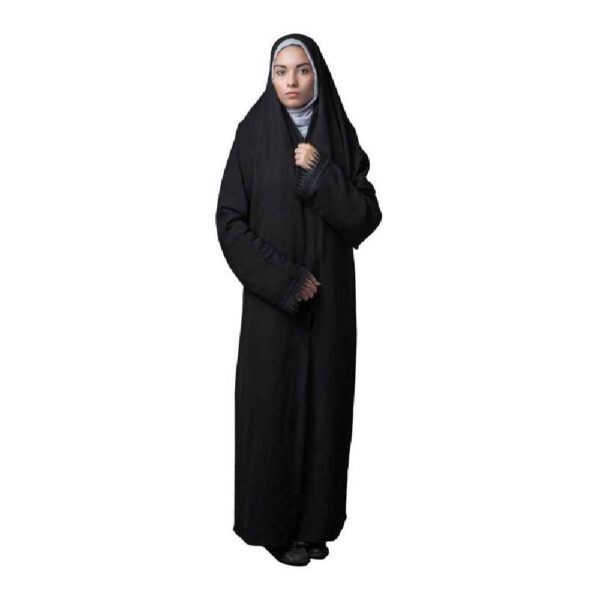 Islamic Arabic Black Chador Abaya Hejab for Women and Praying - Nikzad