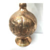 Set of 2 Handcrafted Persian Engraved Copper Vase Decorative Model Mehmansara