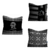 Persian Velvet Cushion Cover Set - Tafrih Design (Set of 3)