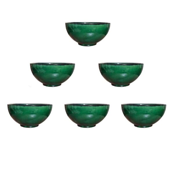 Set of 3 Persian Pottery Bowls Model Ameneh
