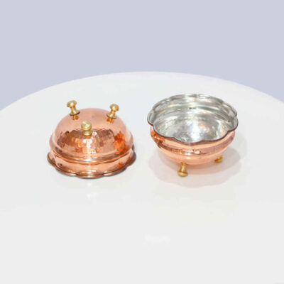 Set of 6 Traditionally Hammered Copper Dinnerware Bowls – Asa