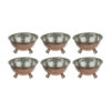 Set of 6 Traditionally Hammered Copper Dinnerware Bowls - Hananeh
