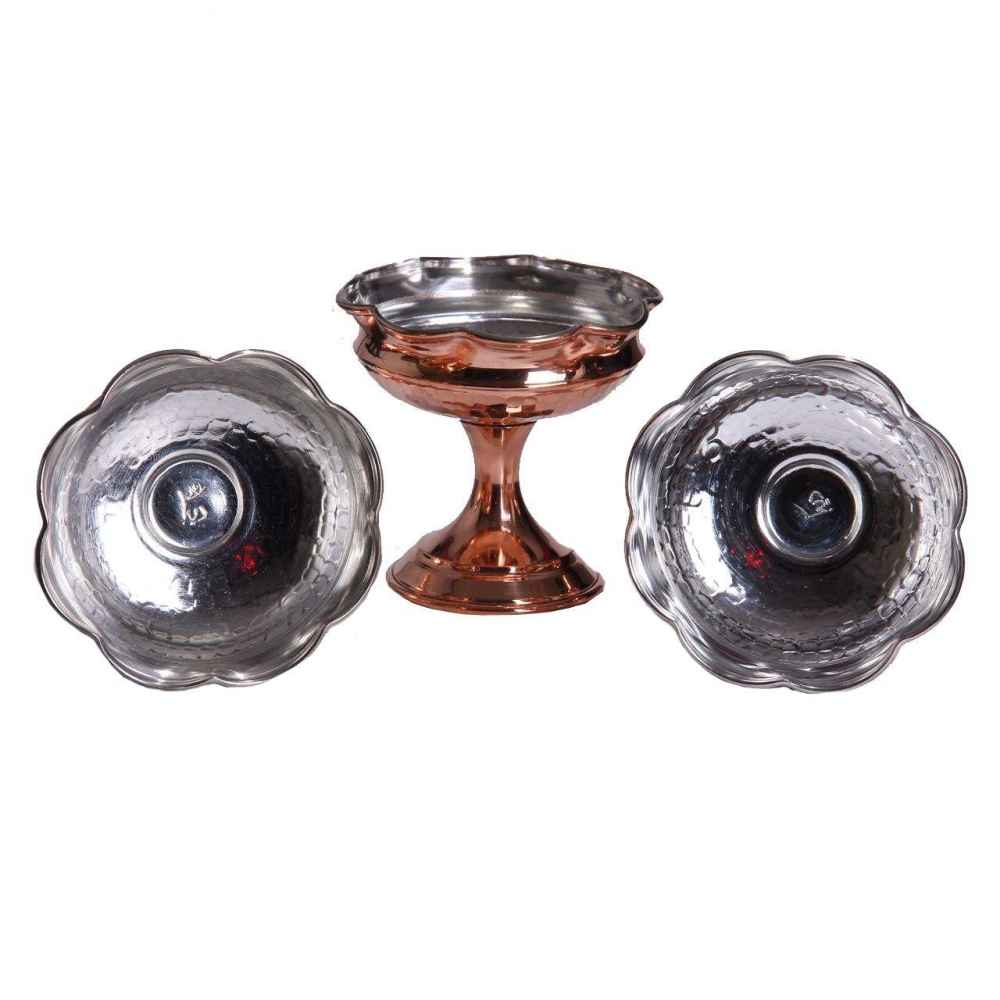 Set of 6 Traditionally Hammered Copper Dinnerware Bowls – Hengameh