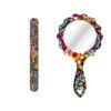 Metal Nail File and Mirror Set with Persian Inspired Aram Pattern